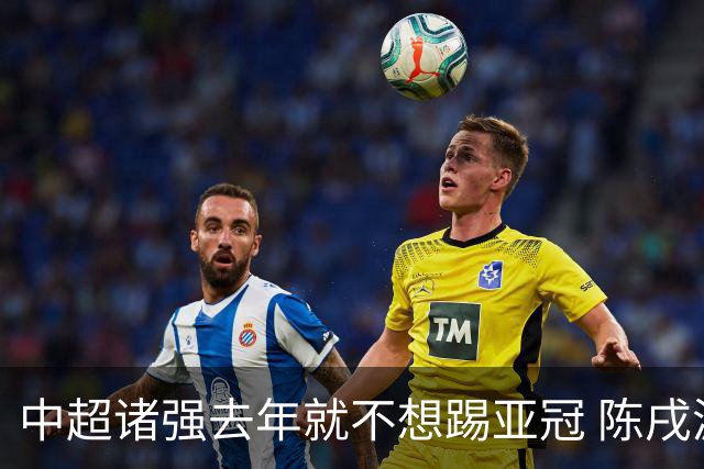 中超诸强去年就不想踢亚冠 陈戌源称不去后果严重