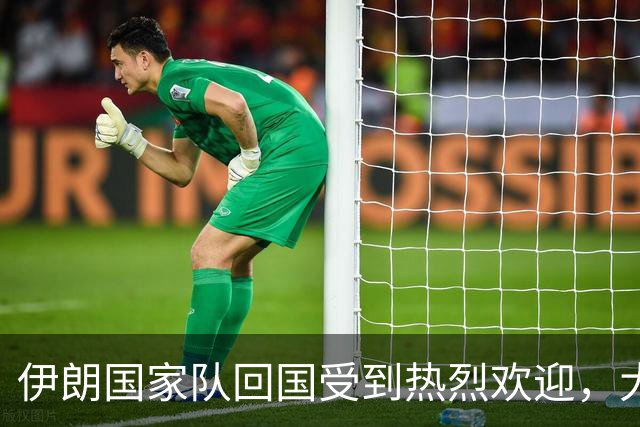 伊朗国家队回国受到热烈欢迎，大批球迷接机