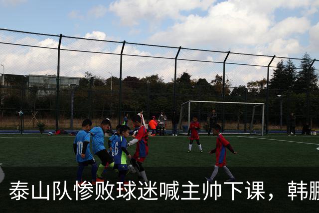 泰山队惨败球迷喊主帅下课，韩鹏只是文旅摆好的背锅棋子